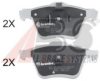 A.B.S. 37464S Brake Pad Set, disc brake